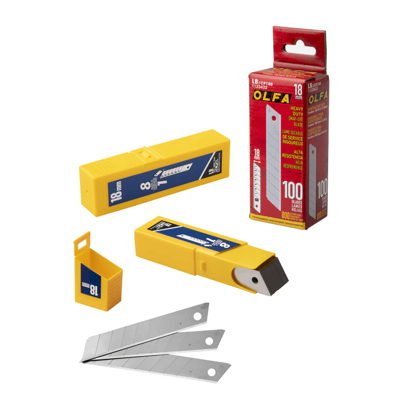 18mm LB Silver Snap Blade - 5, 10, 30, 50 or 100 Packs - Image 7
