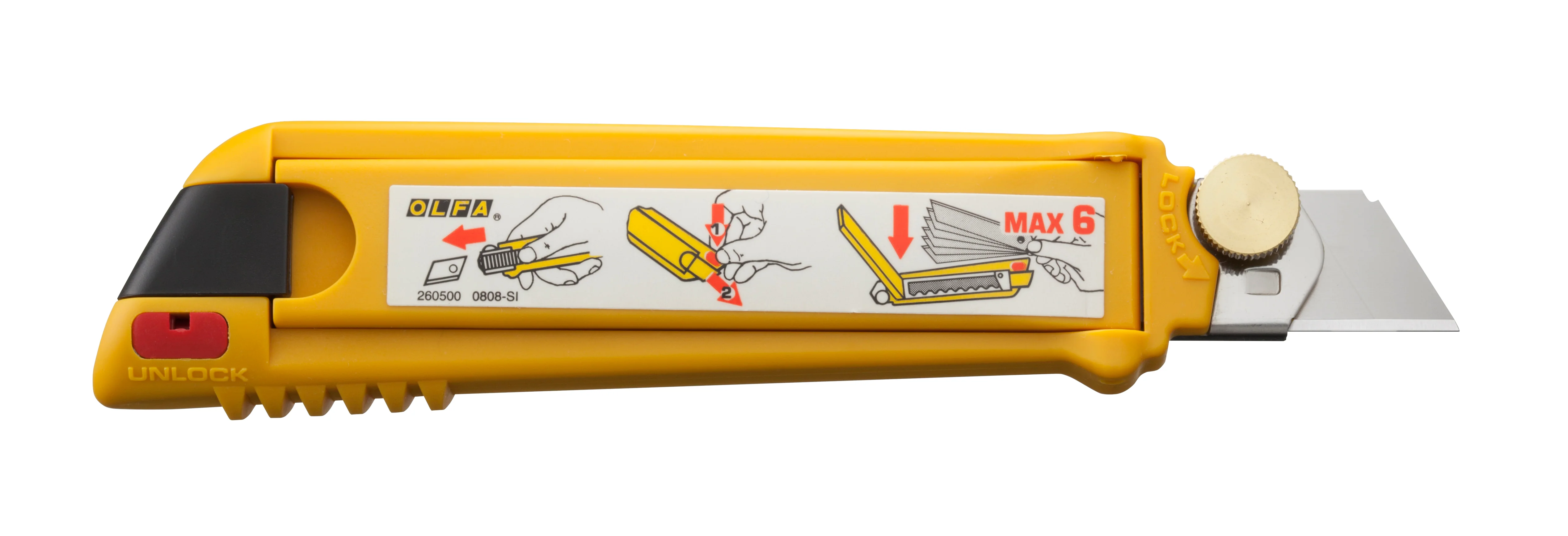 18mm PL-1 Pro-Load Multi-Blade Utility Knife with Auto-Load - Image 2