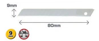 9mm 180-SOL/12 Metal Precision Utility Knife - Image 3