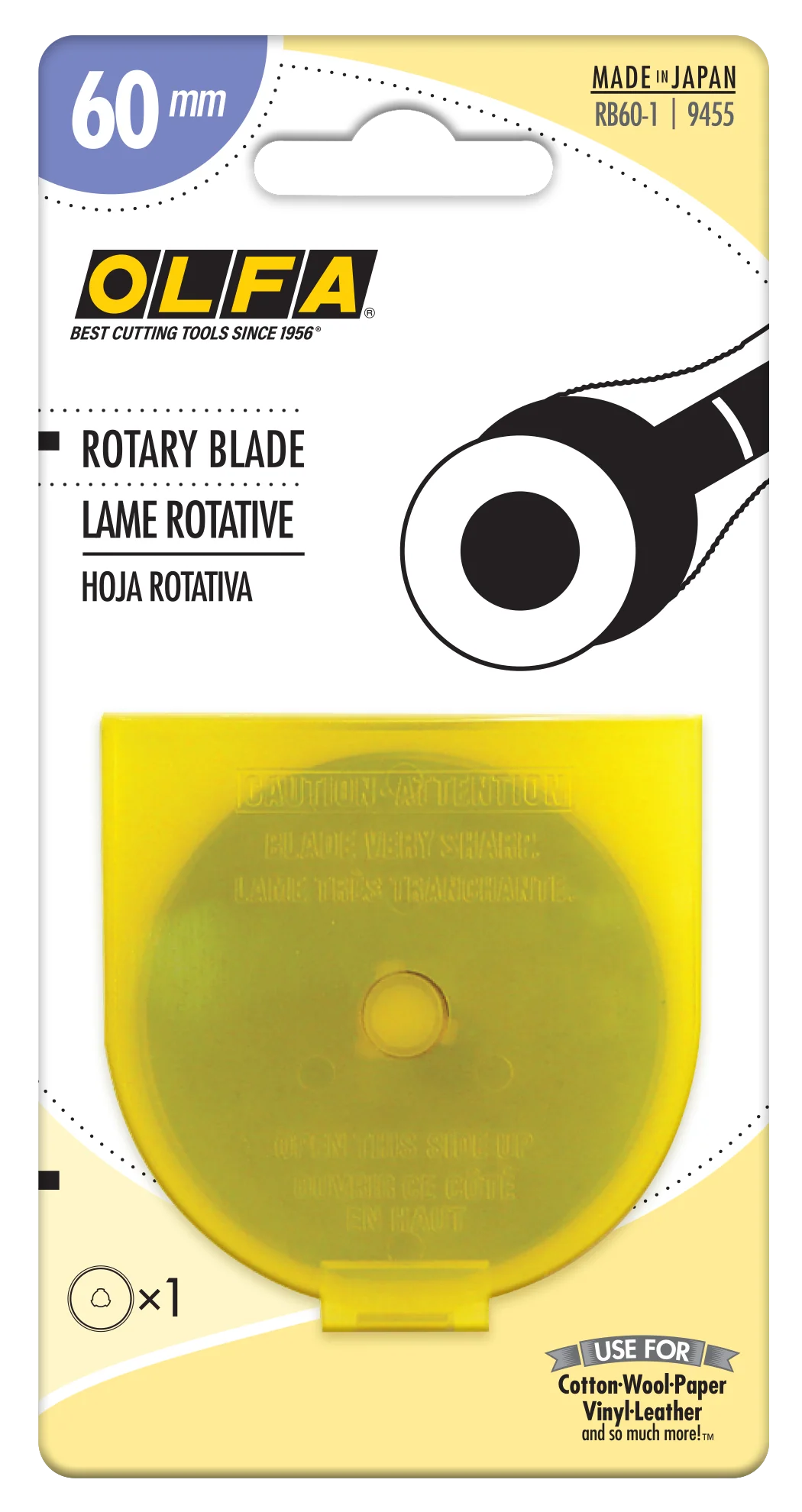60mm RB60 Tungsten Steel Rotary Blade - Image 2