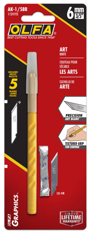 AK-1/5B Graphic Art Knife with 5 Replacement Blades - Image 3