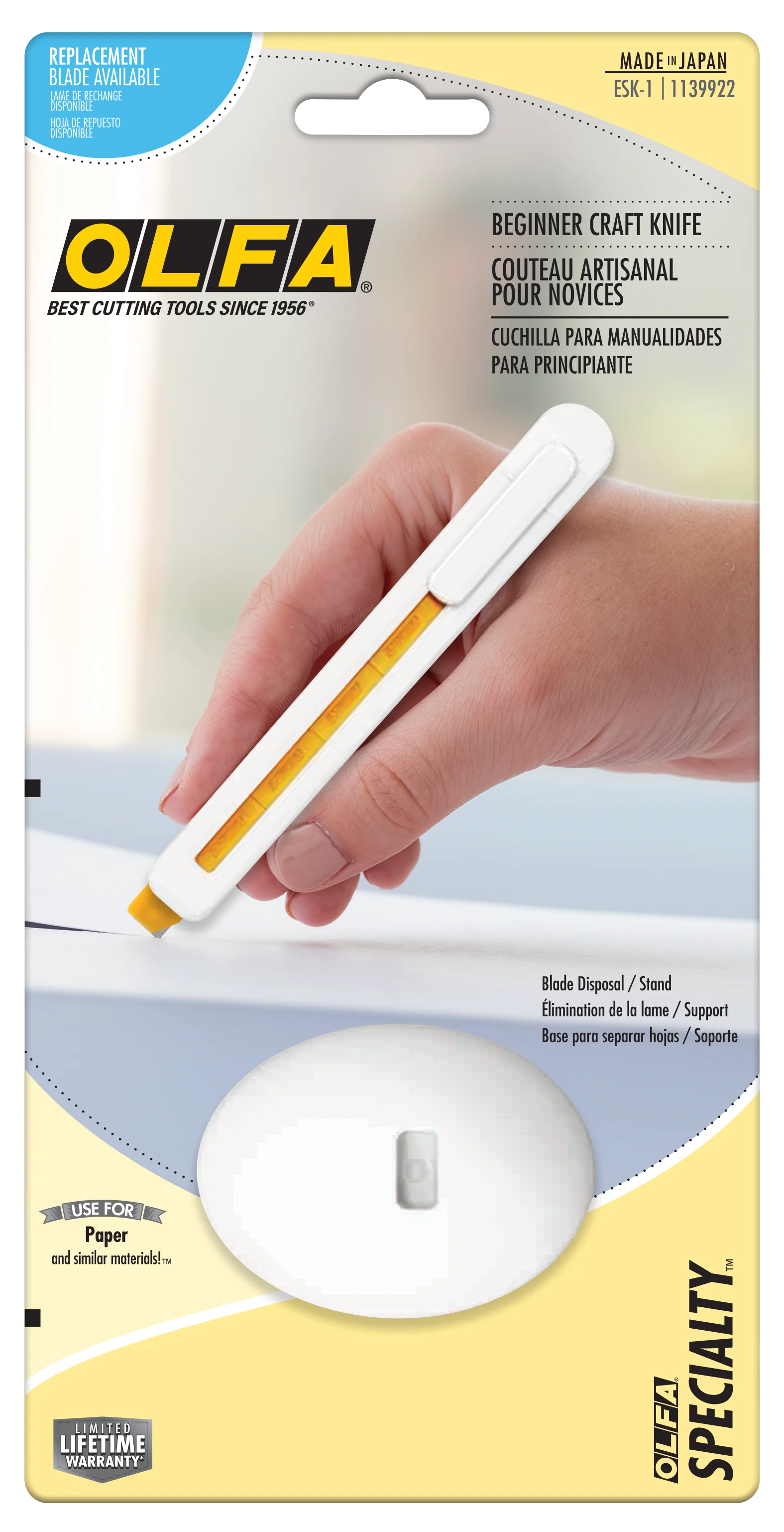 ESK-1 Beginner Craft Knife with Stand - Image 5