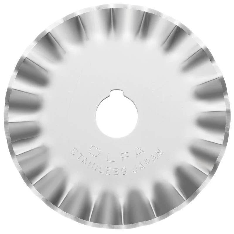 PIB45-1 Stainless Steel Pinking Blade, 1pk