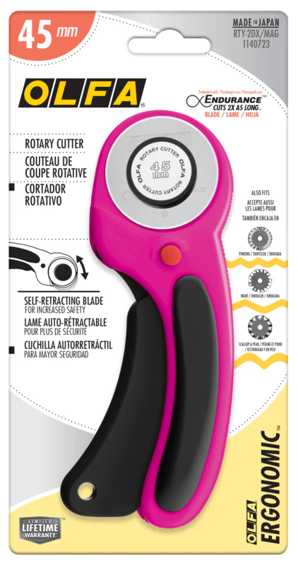 RTY-2DX/MAG 45mm Ergonomic Rotary Cutter - Image 2
