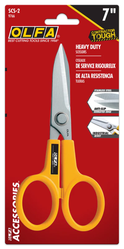 7-Inch SCS-2 Serrated-Edge Stainless Steel Scissors - Image 3