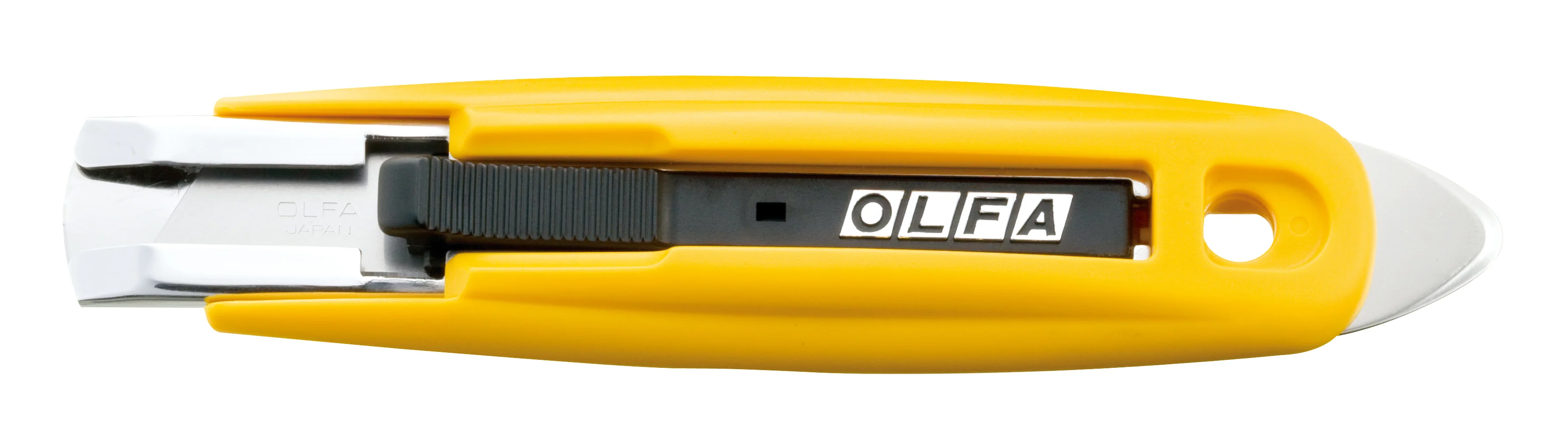SK-9 Semi-Automatic Self-Retracting Safety Knife with Tape Splitter - Image 4