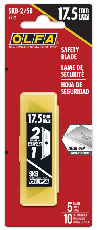 SKB-2 Dual-Edge Safety Blade - 5, 10, or 50 Packs - Image 3