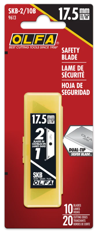 SKB-2 Dual-Edge Safety Blade - 5, 10, or 50 Packs - Image 4